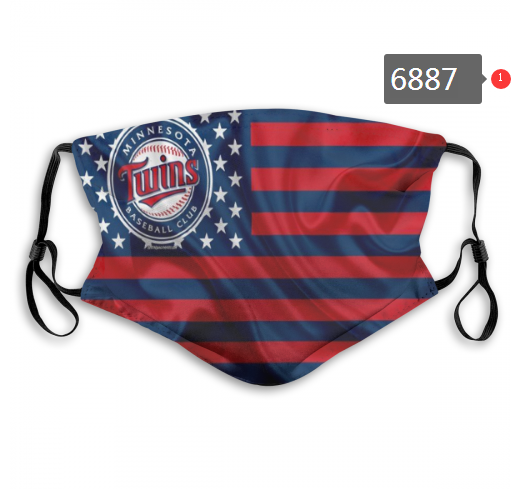 2020 MLB Minnesota Twins Dust mask with filter